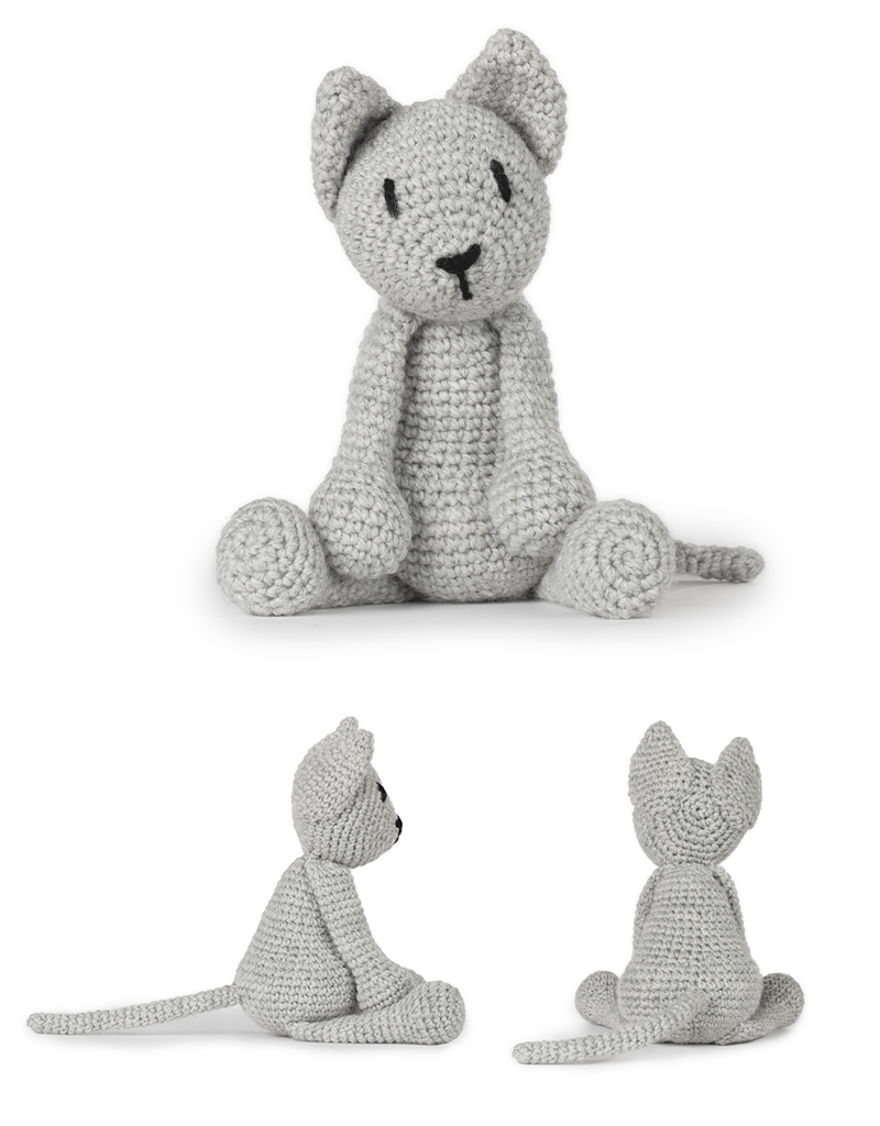 toft alexandre the cat amigurumi crochet animal